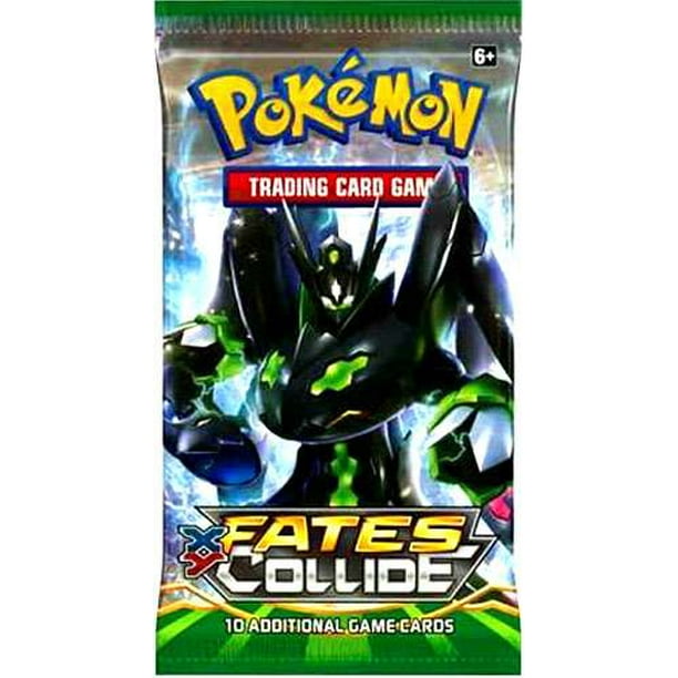 POKEMON xy Fates Collide 10 card x 4 Booster Packs New